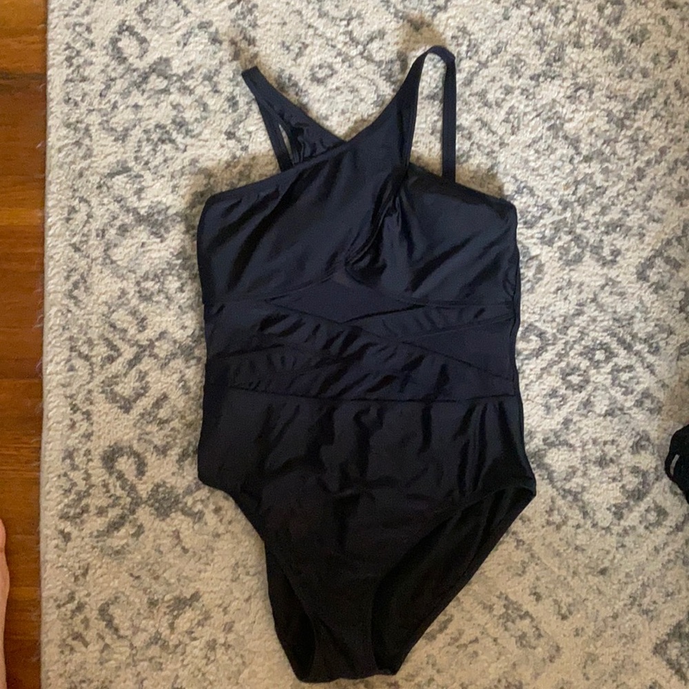 Black Mesh One Piece